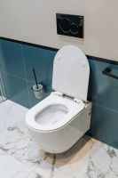 Унитаз Creto Logan L1 подвесной Белый с сиденьем Микролифт арт-1001-001-L1W — фото 3, Подвесные унитазы