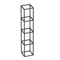 Металлическая четырёхъярусная сварная подвесная полка CEZARES арт-CADRO-30/30/160-4C-SO-MET-ST — фото 1, Комплектующие для мебели в ванной