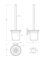 Товар: Ёршик для унитаза CEZARES арт-RELAX-TBS-V-BORO - фото 2 Ёршик для унитаза CEZARES арт-RELAX-TBS-V-BORO — фото 2, Ершики для унитаза