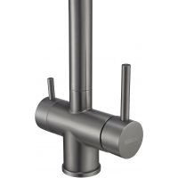 Смеситель для кухни Milacio Ultra Вороненая сталь арт-MCU.558.GM — фото 3, Смесители для кухни