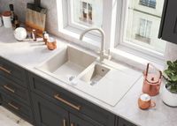 Кухонная мойка Polygran BRIG-870 (№16 Черный) арт-627383 — фото 1, Кухонные мойки