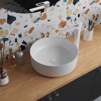 Раковина-чаша Iddis Ray 35.5 Белая глянцевая арт-RAYWS03i27 — фото 3, Раковины накладные