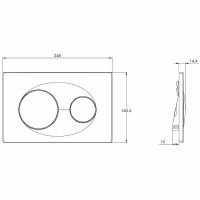 Комплект унитаза с инсталляцией Azario Nova с сиденьем Микролиф арт-AZ-8010-1000+AZ-8200-0011+AZ-2216 SP — фото 9, Комплекты унитаз + инсталляция