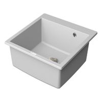 Мойка кухонная Point Арбель 51 , белый арт-PN3001W — фото 3, Кухонные мойки