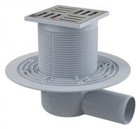 Душевой трап Alcaplast с решеткой арт-APV101 — фото 1, Трапы для душа