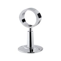 Держатель для полотенцесушителя Point разъемный с кольцом 1", хром арт-PN00010 — фото 1, Комплектующие для полотенцесушителей