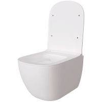 Унитаз Maretti Eleganza подвесной с сиденьем Микролифт арт-EN10PBM10-844 — фото 2, Подвесные унитазы