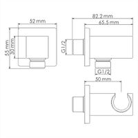 Подключение шланга арт-A185 — фото 3, Шланговые подключения