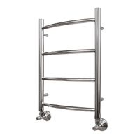 Водяной полотенцесушитель Point Афина П4 400x600 Хром арт-PN04146 — фото 4, Водяные полотенцесушители