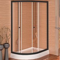 Товар: Душевой уголок Radomir Соул 3 120x80 R профиль Черный стекло прозрачное арт-1-03-6-2-0-0080 - фото 3 Душевой уголок Radomir Соул 3 120x80 R профиль Черный стекло прозрачное арт-1-03-6-2-0-0080 — фото 3, Асимметричные душевые уголки