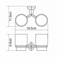 Товар: Aller K- Подстаканник двойной арт-1128DC - фото 4 Aller K- Подстаканник двойной арт-1128DC — фото 4, Прочие аксессуары и комплектующие