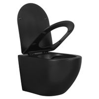 Товар: Унитаз подвесной безободковый AQUATEK ЕВРОПА 525*360*320 мм, черный матовый, горизонтальны арт-AQ1901-MB - фото 1 Унитаз подвесной безободковый AQUATEK ЕВРОПА 525*360*320 мм, черный матовый, горизонтальны арт-AQ1901-MB — фото 1, Подвесные унитазы