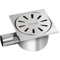 Товар: Трап для душа Creavit с боковым выпуском арт-FS112 - фото 1 Трап для душа Creavit с боковым выпуском арт-FS112 — фото 1, Трапы для душа