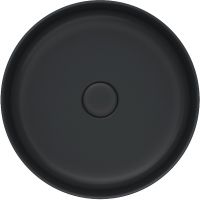 Раковина-чаша Iddis Ray 35.5 Черная матовая арт-RAYBM03i27 — фото 5, Раковины накладные