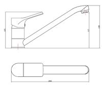 Смеситель для кухни ESKO Eiger Хром арт-EG 05 — фото 5, Смесители для кухни