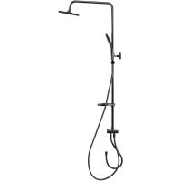 Душевая система Swedbe Hermes Черная матовая арт-5103B — фото 2, Душевые стойки