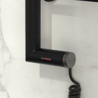 Товар: Электрический полотенцесушитель Сунержа Галант 2.0 600x500 L Черный матовый арт-31-5200-6050 - фото 3 Электрический полотенцесушитель Сунержа Галант 2.0 600x500 L Черный матовый арт-31-5200-6050 — фото 3, Электрические полотенцесушители