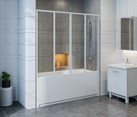 Товар: Шторка на ванну Bas Ахин/Атланта/Мальта/Индика/Нептун 170 профиль Белый стекло прозрачное арт-ШТ00065 - фото 1 Шторка на ванну Bas Ахин/Атланта/Мальта/Индика/Нептун 170 профиль Белый стекло прозрачное арт-ШТ00065 — фото 1, Шторки для ванной раздвижные