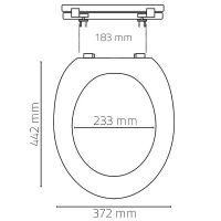 Сиденье для унитаза Ridder Miami Белое с Микролифтом арт-О2101101 — фото 2, Сиденья для унитаза