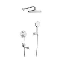 Душевой комплект встраиваемый с изливом CEZARES арт-RELAX-VDSET-01 — фото 2, Встраиваемые душевые комплекты