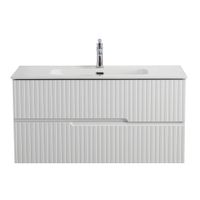 База под раковину подвесная CEZARES арт-DUET-N-1000-2C-SO-BL — фото 1, Тумбы под раковину