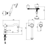 Товар: Смеситель на борт ванны Lemark Villa Хром арт-LM4847C - фото 2 Смеситель на борт ванны Lemark Villa Хром арт-LM4847C — фото 2, Смесители на борт ванны
