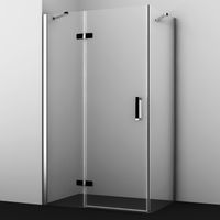 Aller Душевой уголок арт-10H06LBLACK — фото 1, Прямоугольные душевые уголки