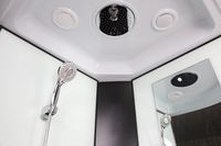 Товар: Душевая кабина Niagara Classic NG-6702-14F (100х100х215) средний поддон(26см),черный,стекло прозрачн арт-67021414F - фото 13 Душевая кабина Niagara Classic NG-6702-14F (100х100х215) средний поддон(26см),черный,стекло прозрачн арт-67021414F — фото 13, Душевые кабины