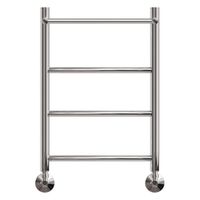 Водяной полотенцесушитель Point Афина П3 400x600 с полкой Хром арт-PN04146P — фото 2, Водяные полотенцесушители