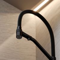 Смеситель для кухни Sancos Orta Черный матовый арт-SC4008MB — фото 3, Смесители для кухни