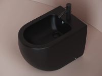 Биде Ceramicanova Metropol Черное матовое арт-CN4005MB — фото 9, Биде напольные