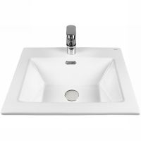 Товар: Раковина Bond 50 Белая глянцевая арт-S06-500 - фото 8 Раковина Bond 50 Белая глянцевая арт-S06-500 — фото 8, Раковины встраиваемые сверху