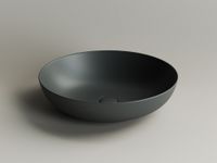 Раковина-чаша Ceramicanova Element 52 Темный антрацит матовый арт-CN6017MDH — фото 5, Раковины накладные