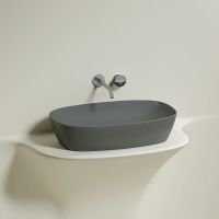 Товар: Раковина-чаша Ceramicanova Element 60 Антрацит матовый арт-CN6049MH - фото 3 Раковина-чаша Ceramicanova Element 60 Антрацит матовый арт-CN6049MH — фото 3, Раковины накладные