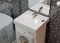 Раковина Madera List 60 на стиральную машину Белая арт-4627173210546 — фото 3, Раковины на стиральную машину