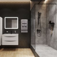 Ручной душ Iddis Slide Черный арт-SLI3F0Bi18 — фото 4, Лейки для душа