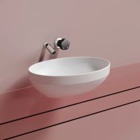 Раковина-чаша Ceramicanova Element 50 Белая матовая арт-CN6056MW — фото 3, Раковины накладные