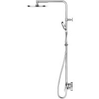 Душевая система Keuco Plan Blue с термостатом Хром арт-53926012321 — фото 8, Душевые стойки