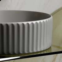 Раковина-чаша Ceramicanova Element 36 Антрацит матовый арт-CN6057MH — фото 10, Раковины накладные