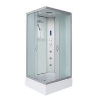 Душевая кабина Niagara Classic NG-33984-14QF (90х80х215) средний поддон(26см),стекло матовое,4 места арт-339844QF — фото 1, Душевые кабины