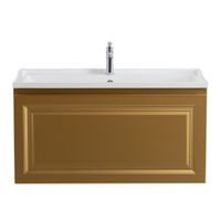 База под раковину подвесная CEZARES арт-GIUBILEO-N-100-1C-SO-BORO-P — фото 1, Тумбы под раковину