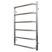 Полотенцесушитель электрический Point Виктория П6 400x800 диммер справа, хром арт-PN06848 — фото 3, Электрические полотенцесушители