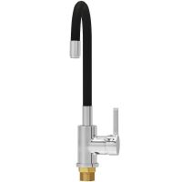 Смеситель для кухни Aringa Твид Хром Черный арт-AR02023BL — фото 5, Смесители для кухни