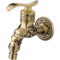 Кран для одного типа воды Bronze de Luxe Бронза с насадкой для шланга арт-21974/2 — фото 1, Краны