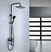 Душевая система Bond Черная матовая арт-B01-9488 — фото 7, Душевые стойки