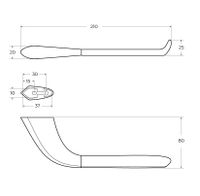 Держатель туалетной бумаги CEZARES арт-LINER-PH-01 — фото 2, Держатели туалетной бумаги