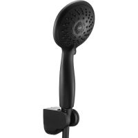 Душевой гарнитур Swedbe Hermes Черный матовый арт-5135B — фото 1, Душевые гарнитуры на держателе