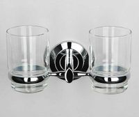 Аксесс Rhein K- Подстаканник двойной (блистер), хром, WasserKRAFT арт-6228DO — фото 2, Прочие аксессуары и комплектующие