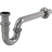 Сифон для раковины Alcaplast Хром арт-A432 — фото 1, Сифоны для раковины