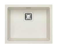 Мойка для кухни ALVEUS QUADRIX 50 GRANITAL+ ARCTIC-G11M 560X460X200 с сифоном 1133398, арт-1128394.0 — фото 1, Кухонные мойки